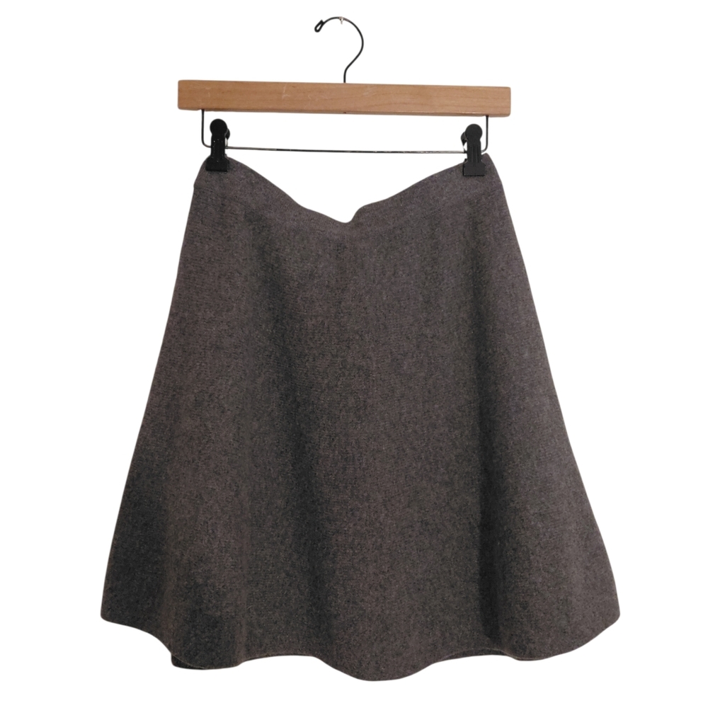 Tahari A Line Wool Skirt